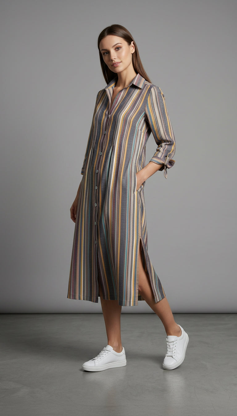 Rosy Vintage Soul stripe dress