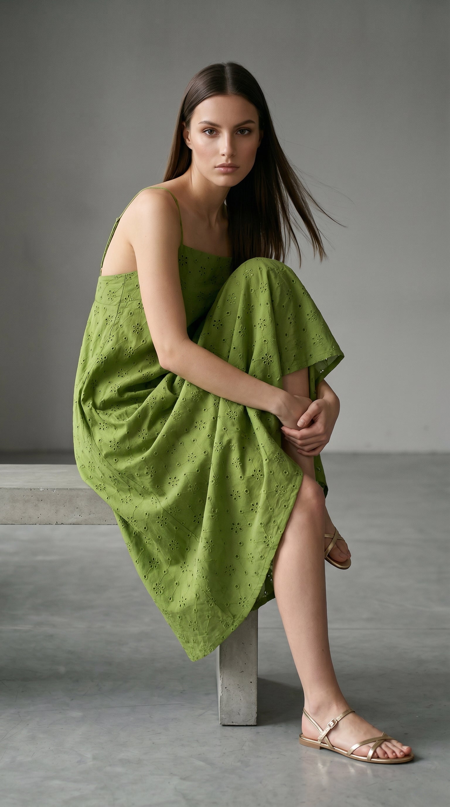 Savanah Forest Green Anglaise
