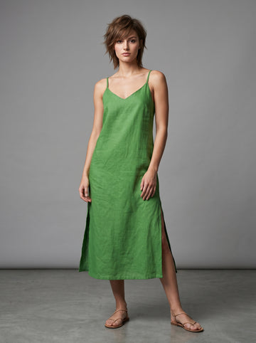Ana dress Forest Green